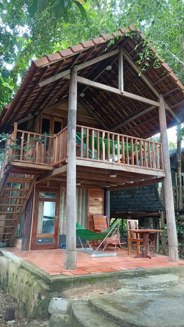กรีน แบมบู ลอดจ์ รีสอร์ท กั๊ตเตียน ภายนอก รูปภาพ